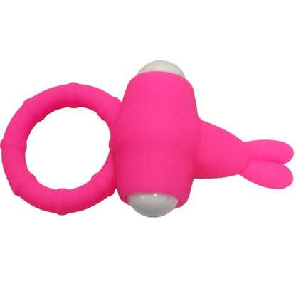 ARMONY MS Bunny Anillo Vibrador Rosa – Silicona Médica Para Conexión Intima Segura