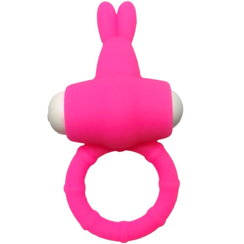 ARMONY MS Bunny Anillo Vibrador Rosa – Silicona Médica Para Conexión Intima Segura