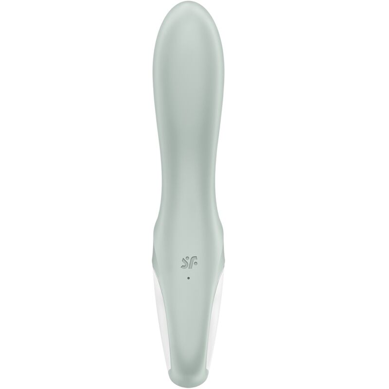 SATISFYER - AIR PUMP BOOTY 3 INFLATABLE ANAL VIBRATOR GREEN GREY