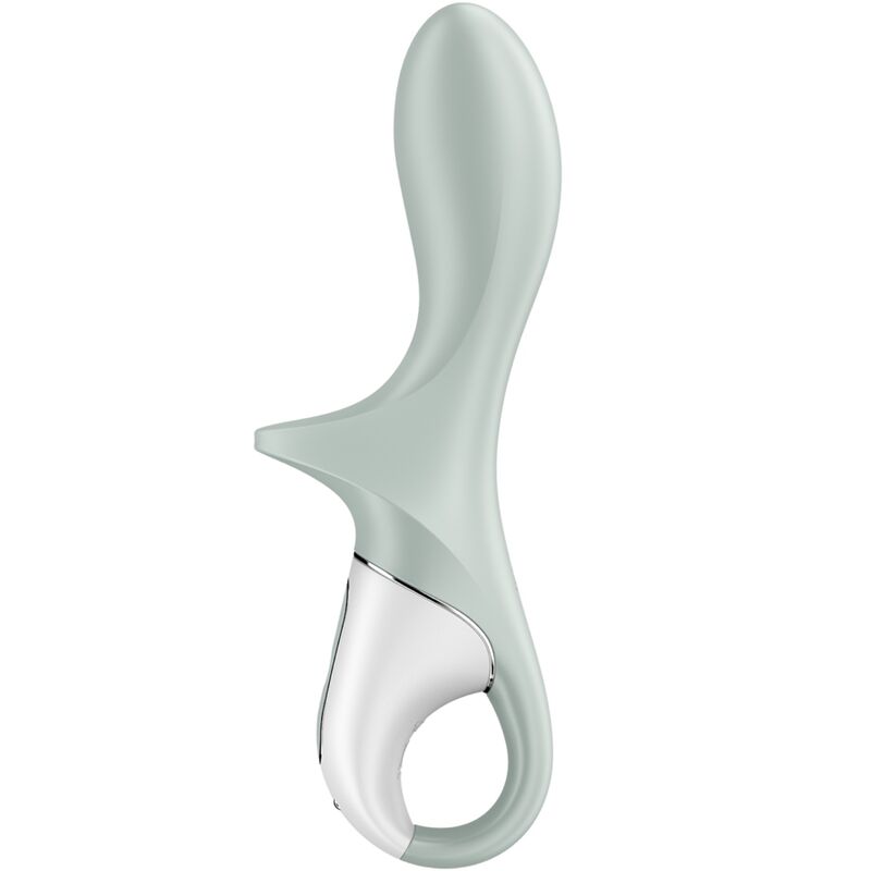 SATISFYER - AIR PUMP BOOTY 3 INFLATABLE ANAL VIBRATOR GREEN GREY