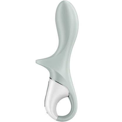 SATISFYER - AIR PUMP BOOTY 3 INFLATABLE ANAL VIBRATOR GREEN GREY