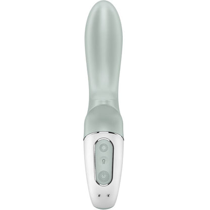 SATISFYER - AIR PUMP BOOTY 3 INFLATABLE ANAL VIBRATOR GREEN GREY