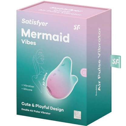 Satisfyer Mermaid Vibes – Estimulador Recargable Con Tecnología De Pulsos De Aire