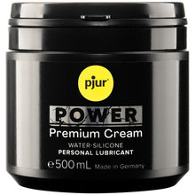 Comprar PJUR Power Premium Cream 500 ML – Lubricante De Larga Duración Con Excelente Deslizamiento-Noxtic
