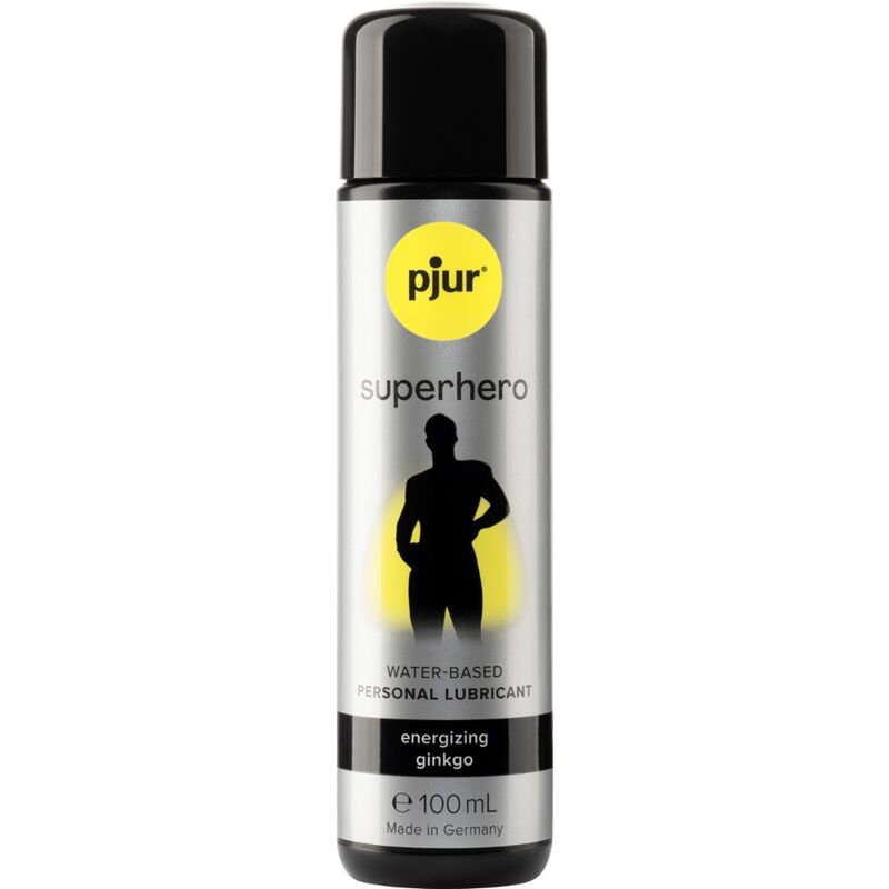 Comprar PJUR Superhéroe Lubricante Retardante 100 ml – Ecológico A Base De Agua Con Ginkgo Biloba Para Mayor Placer-Noxtic