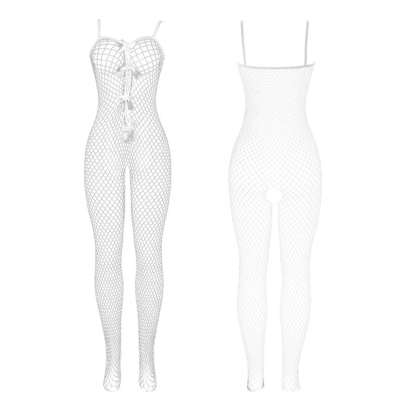 Comprar SUBBLIME Bodystocking Crotchless Blanco – Lencería Elegante Con Diseño Sofisticado Y Comodidad Única-Noxtic