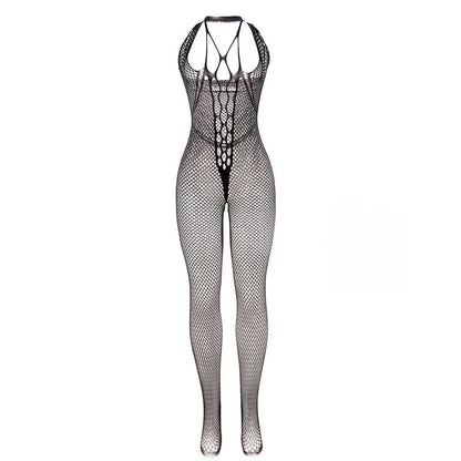 Comprar SUBBLIME Bodystocking Largo De Rejilla Negra – Diseño Elegante Para Comodidad Y Estilo-Noxtic