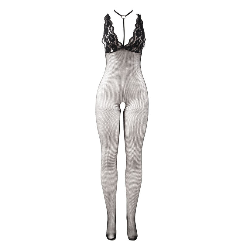 Comprar SUBBLIME Bodystocking Crotchless Negro – Diseño Elegante Con Rejilla Transparente Para Comodidad Total-Noxtic
