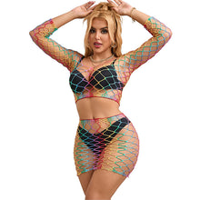 Comprar Subblime Set De Rejilla 2 Piezas Manga Larga Arcoiris Talla Única – Diseño Colorido Y Versátil Para Comodidad Diaria-Noxtic