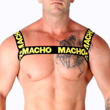 Comprar MACHO Arnés Doble Amarillo – Diseño Elegante Con Comodidad Excepcional-Noxtic