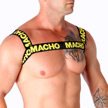 Comprar MACHO Arnés Doble Amarillo – Diseño Elegante Con Comodidad Excepcional-Noxtic
