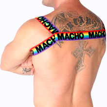 Comprar MACHO Arnés Doble Pride Limited – Diseño Elástico Para Confort Y Libertad Sensorial-Noxtic
