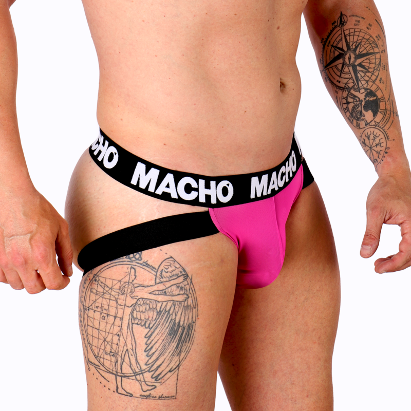 MALE - MX28FA JOCK GREEN FLUOR S