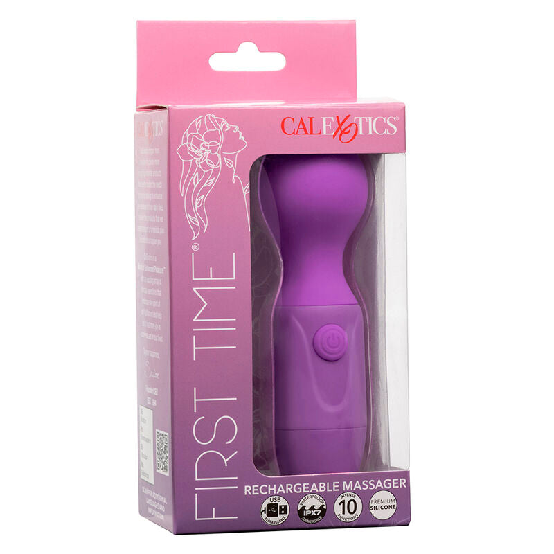 Comprar Calexotics First Time Masajeador Recargable Violeta – 10 Modos De Vibración Para Placer Personalizado-Noxtic