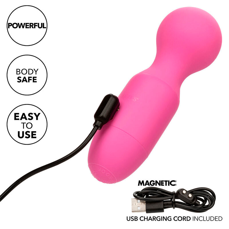Comprar CALEXOTICS First Time Masajeador Recargable Rosa – Vibraciones Intensas Para Exploración Sensorial-Noxtic