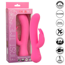 Comprar CALEXOTICS First Time Vibrador Rabbit Recargable Rosa – Experiencia De Doble Estimulación Con Diseño Elegante-Noxtic