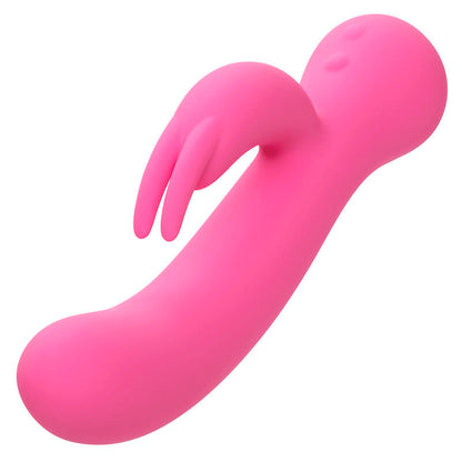 CALEXOTICS First Time Vibrador Rabbit Recargable Rosa – Experiencia De Doble Estimulación Con Diseño Elegante