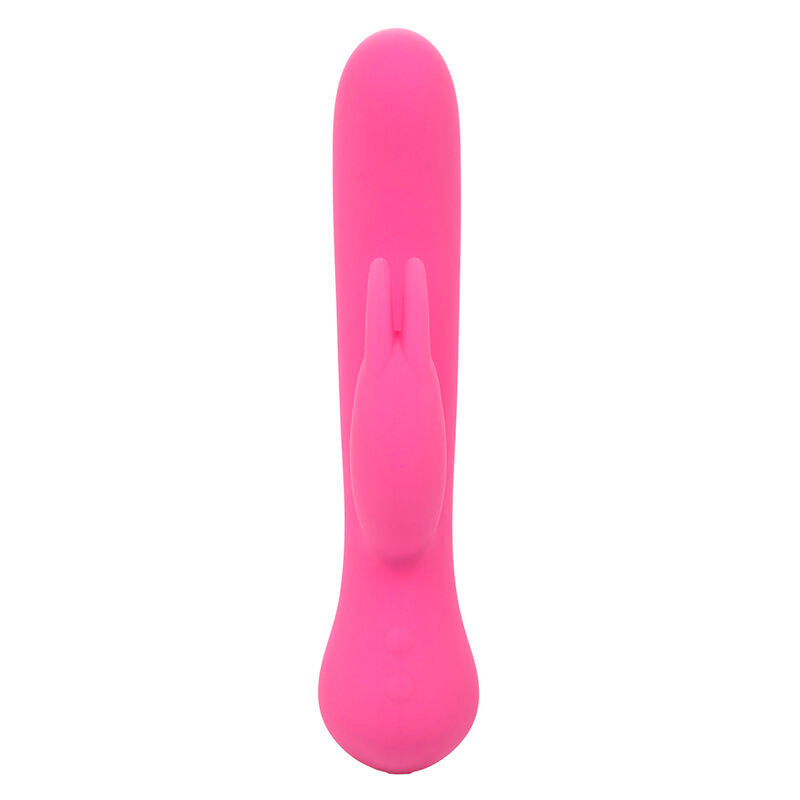 CALEXOTICS First Time Vibrador Rabbit Recargable Rosa – Experiencia De Doble Estimulación Con Diseño Elegante
