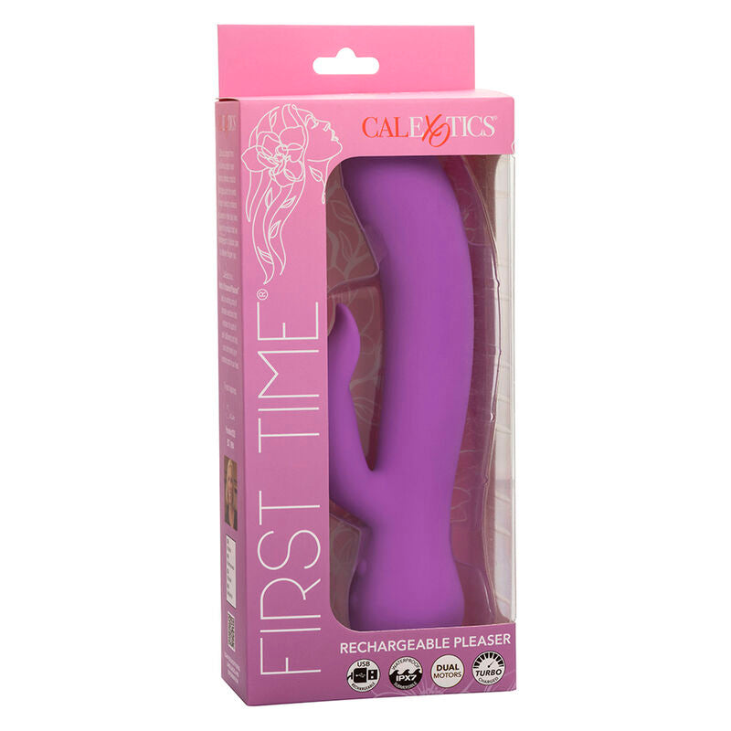 Vibratore Calexotics First Time Purple Pleasure – Design ergonomico per il piacere personale