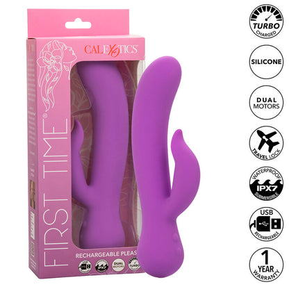 Comprar Calexotics First Time Vibrador Complaciente Morado – Diseño Ergonómico Para Placer Personal-Noxtic