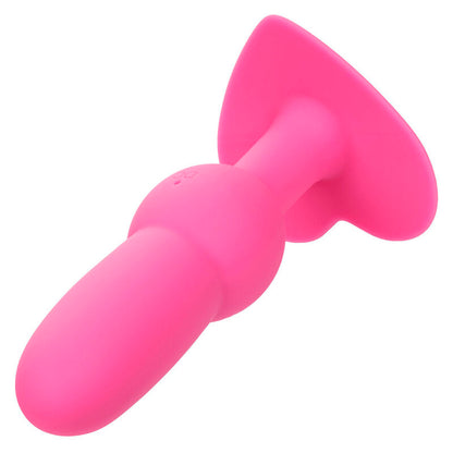 CALEXOTICS - FIRST TIME ANAL PLUG WITH BEADS 10 VIBRATIONS PINK