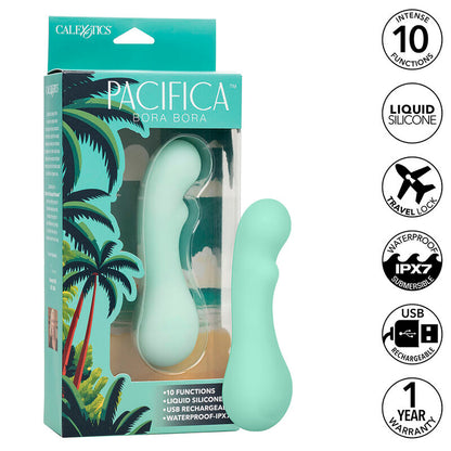 CALEXOTICS Pacifica Bora Bora – Estimulador Punto G Con 10 Vibraciones Para Placer Personal