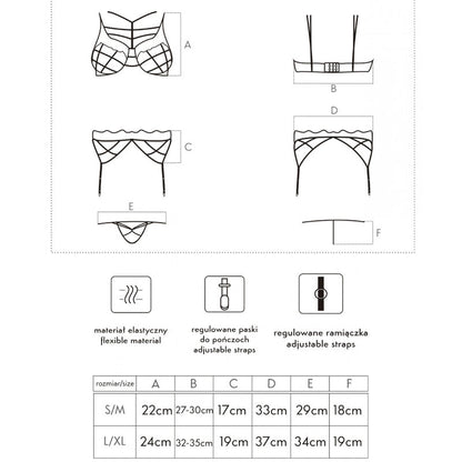 Comprar LIVCO CORSETTI FASHION Soledad LC 20217 – Conjunto De Lencería Elegante Con Estilo Y Comodidad Diaria-Noxtic