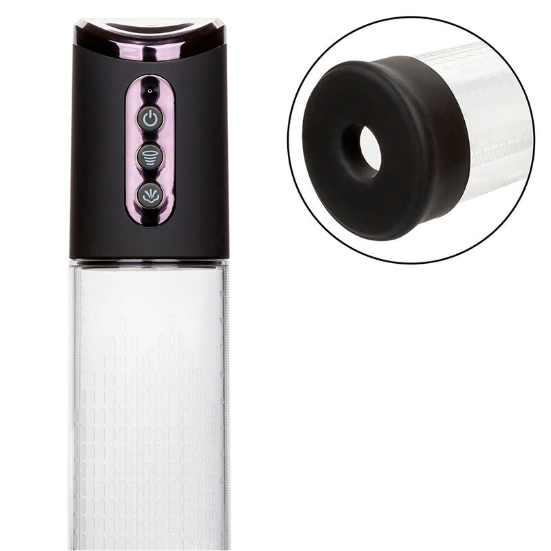 Comprar CalExotics Peak Bomba Succionadora 4 Velocidades Negro – Juguete Innovador Para Experiencia Intima Mejorada-Noxtic