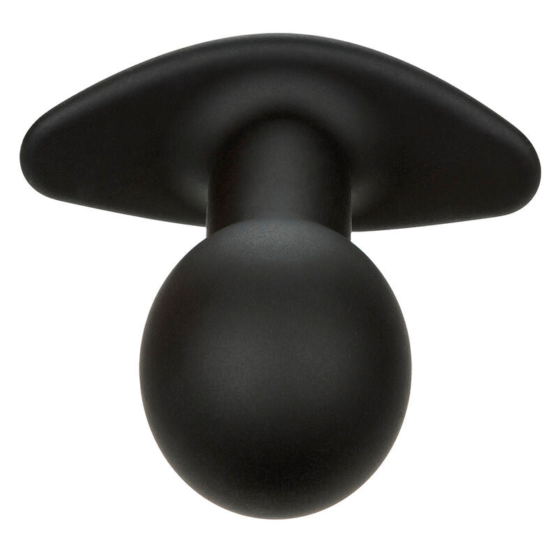 CALEXOTICS - ROCK BOTTOM ANAL PLUG 10 VIBRATIONS BLACK SILICONE