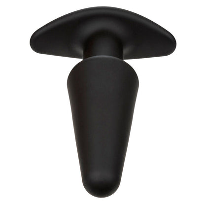 CALEXOTICS - ROCK BOTTOM CONICAL ANAL PLUG 10 VIBRATIONS BLACK SILICONE
