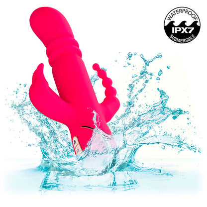 Comprar CALEXOTICS Jack Fantasy Triple Vibrador Calentable – Diseño Innovador Con Función Calentada Para Placer Personal-Noxtic