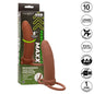CALEXOTICS - MAXX DOUBLE PENETRATOR THICK 10 VIBRATIONS MULATTO