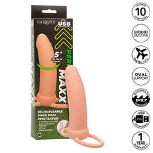 Comprar CALEXOTICS Maxx Doble Penetrador Grueso – Juguete Erótico Con 10 Vibraciones Para Placer Intenso-Noxtic