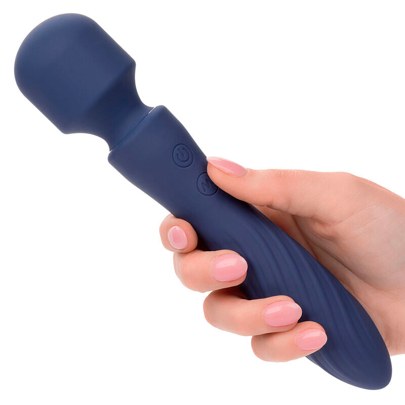 CALEXOTICS - CHARISMA MYSTIQUE DUAL MOTOR MASSAGER 12 FUNCTIONS 21.5 CM X 4.5 CM PURPLE