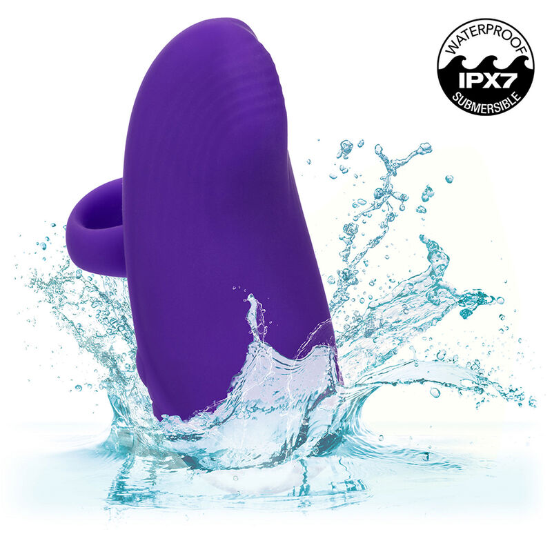 CALEXOTICS Envy Masajeador De Bola Rodante Morado – Innovador Diseño Ergonómico Con 7 Vibraciones