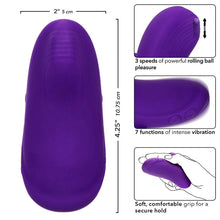 Comprar CALEXOTICS Envy Masajeador De Bola Rodante Morado – Innovador Diseño Ergonómico Con 7 Vibraciones-Noxtic
