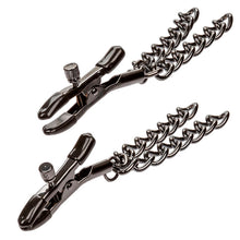 CALEXOTICS - EUPHORIA NIPPLE CLAMPS WITH CHAIN ​​14.5 CM