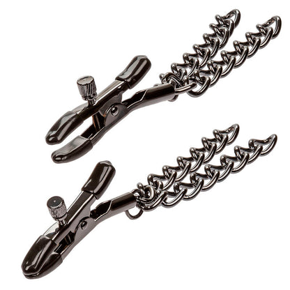 CALEXOTICS - EUPHORIA NIPPLE CLAMPS WITH CHAIN ​​14.5 CM