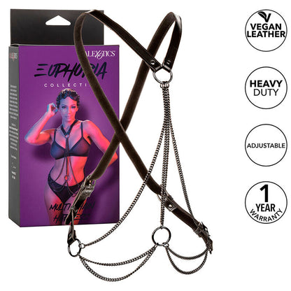 Comprar CALEXOTICS Euphoria Arnés De Múltiples Cadenas Premium – Diseño Elegante Para Placer Confiado-Noxtic
