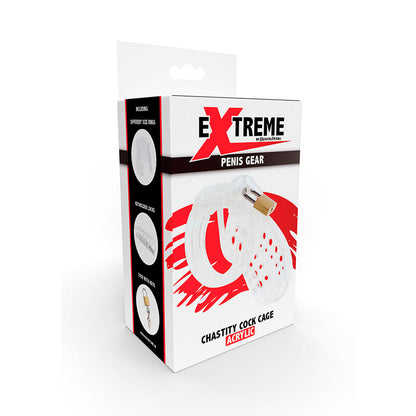 Comprar HIDDEN DESIRE Jaula De Castidad Acrílica Ajustable – Diseño Transparente Para Libertad Sensory-Noxtic