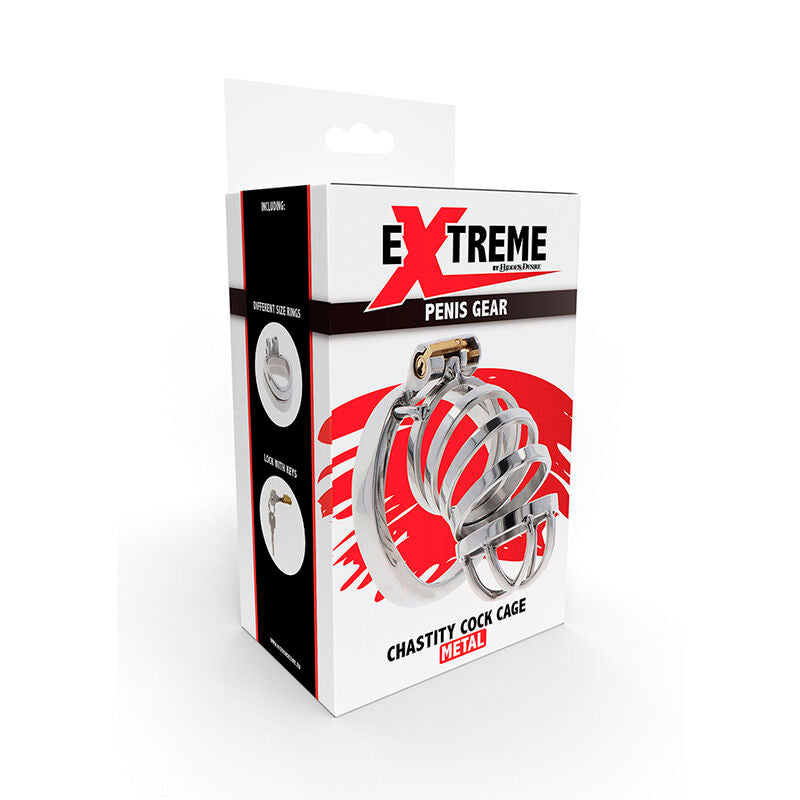 Hidden Desire Jaula De Castidad Metal – Control Total Con Diseño Ergonómico