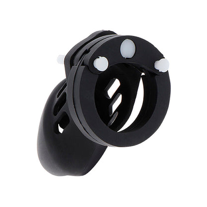 Comprar HIDDEN DESIRE Jaula De Silicona Talla S Negra – Diseño Confortable Para Explorar Nuevas Sensaciones-Noxtic