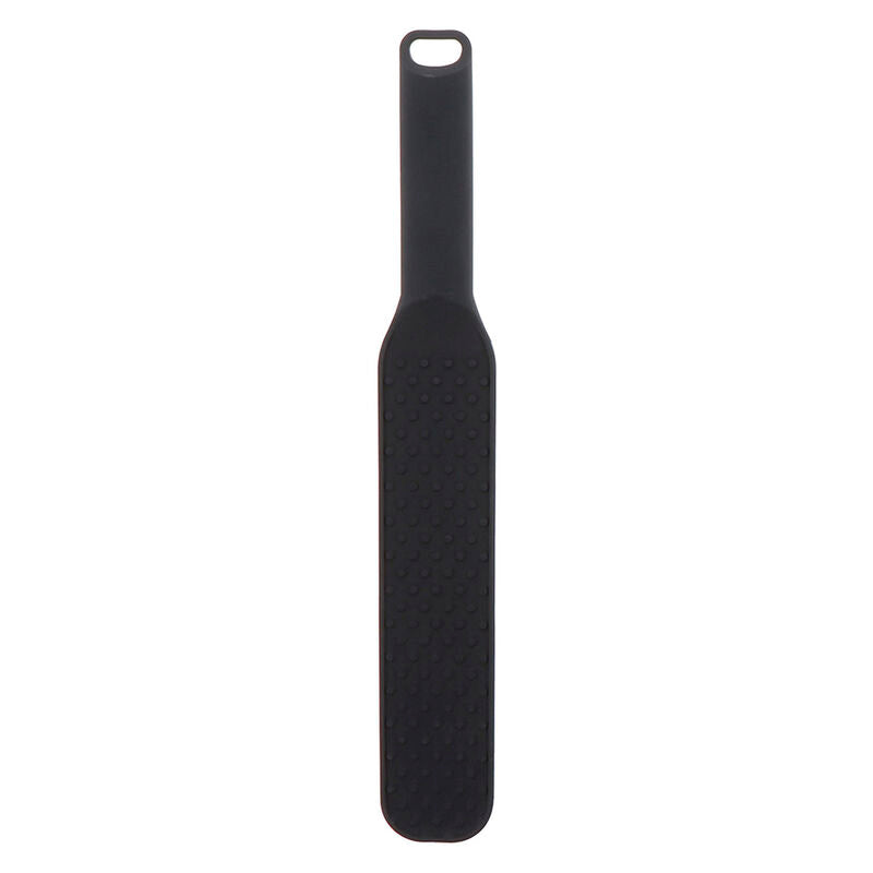 HIDDEN DESIRE Paleta Con Púas Grande Negra – Accesorio BDSM Para Placer Sensorial Intenso