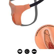 HIDDEN DESIRE Alter Ego Tanga Ajustable Natural – Diseño Innovador Para Libertad Sensorial