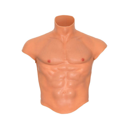 HIDDEN DESIRE Camiseta Silicona Torso Masculino – Diseño Elegante Con Abdominales Naturales