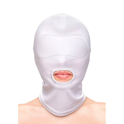 Comprar NS Novelties Pasamontañas Apertura De Boca Nylon Blanco – Capucha Suave Y Ajustada Para Comodidad Sensual-Noxtic