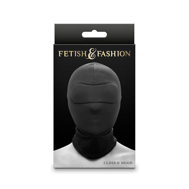 NS NOVELTIES - FETISH &amp; FASHION BLACK NYLON FULL BALACLAVA