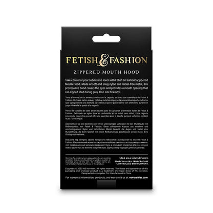 Comprar NS Novelties Pasamontañas Completo Con Cremallera Nylon Blanco – Diseño Sofisticado Y Confortable Para Exploración Sensual-Noxtic