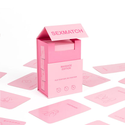 SECRETPLAY Juego Sexmatch Massage Edition – Juego De Cartas Para Conexión Y Diversión En Pareja