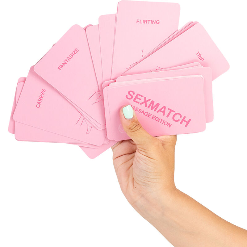 SECRETPLAY Juego Sexmatch Massage Edition – Juego De Cartas Para Conexión Y Diversión En Pareja
